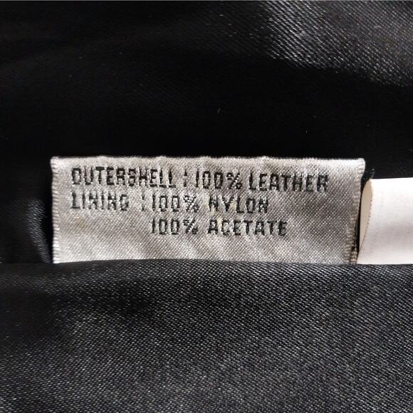 G-III LEATHER! GORGEOUS BLACK GENUINE LEATHER FULL LENGTH TRENCH COAT! SZ M - Picture 12 of 14